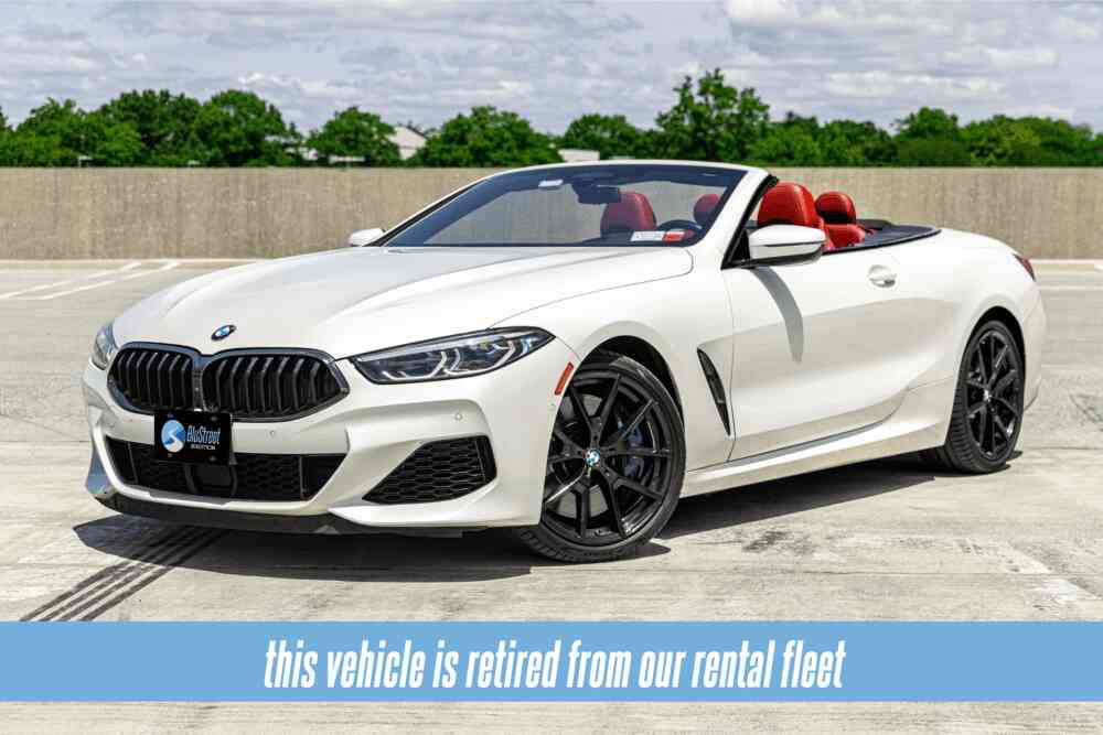 BMW M850i Convertible White