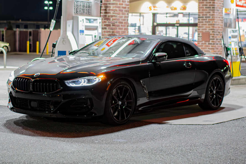 BMW M850i Convertible Black